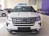 Bán Ford Explorer 2019, xe giao ngay, màu trắng, nội thất màu đen, nhập khẩu