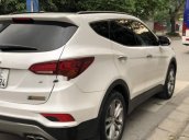 Bán Hyundai Santa Fe 2.4 2017, màu trắng, chính chủ