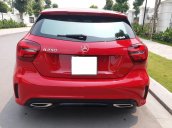 Mercedes A250 AMG màu đỏ model 2017, đăng ký 2017 tên tư nhân