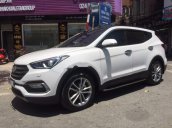 Bán Hyundai Santa Fe 2.2L 4WD đời 2018, màu trắng chính chủ