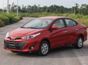 Bán xe Toyota Vios đời 2019, màu đỏ, xe mới 100%