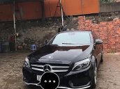 Bán Mercedes C250 AMG đời 2015, màu đen như mới