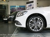 Bán Mercedes S450 Luxury 2019, màu trắng, hỗ trợ vay 80%, khuyến mãi cực khủng