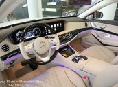 Bán Mercedes S450 Luxury 2019, màu trắng, hỗ trợ vay 80%, khuyến mãi cực khủng