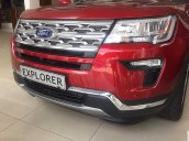 Bán Ford Explorer Limited 2.3L EcoBoost sản xuất năm 2019, màu đỏ, nhập khẩu nguyên chiếc, mới 100%