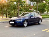 BMW 320i LCI model 2017 màu xanh cavansize / kem, đăng ký cuối 2017