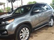 Bán xe Kia Sorento đăng ký 2015, màu xám, đi được hơn 60.000 km