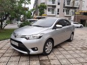 Cần bán lại xe Toyota Vios E 1.5MT năm sản xuất 2015, màu bạc, giá chỉ 452 triệu