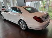 Bán xe Mercedes S450 Luxury trắng nội thất nâu model 2019 chính hãng siêu sang