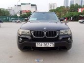 Bán BMW X3 2008, màu đen, xe nhập, số tự động 