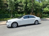 Mercedes S400 Hybrid 2012 nhập khẩu màu trắng, nội thất kem