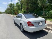 Mercedes S400 Hybrid 2012 nhập khẩu màu trắng, nội thất kem