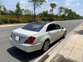 Mercedes S400 Hybrid 2012 nhập khẩu màu trắng, nội thất kem