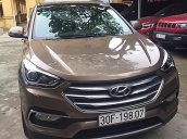 Bán xe Hyundai Santa Fe đời 2018, màu nâu chính chủ