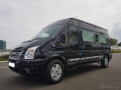 Ford Transit Limousine phiên bản VIP 10 chỗ, màu đen, sản xuất 2018. Xe đăng ký tháng 10/2018