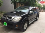 Bán ô tô Toyota Hilux 3.0G đời 2009, màu đen, nhập khẩu Thái Lan