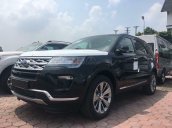 Bán Ford Explorer 2019, nhập khẩu, màu đen giao ngay, trả góp 90%. LH 0978212288