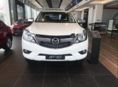 Bán Mazda BT 50 2019, màu trắng, nhập khẩu Thái