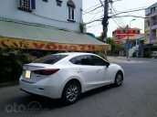 Bán chiếc Mazda 3 tự động 2017, Đk 2018, màu trắng trẻ đẹp lung linh