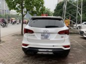 Bán xe Hyundai Santa Fe 2.2 AT 2017, màu trắng