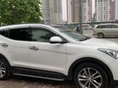 Bán xe Hyundai Santa Fe 2.2 AT 2017, màu trắng