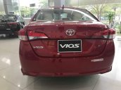 Bán xe Toyota Vios đời 2019, màu đỏ, xe mới 100%