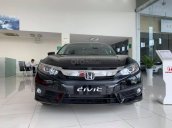 Bán Honda Civic E đen 2019 - giao ngay, ưu đãi full phụ kiện, chỉ cần 160tr nhận xe