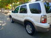 Bán Ford Escape năm sản xuất 2005, màu trắng xe gia đình, giá 215tr