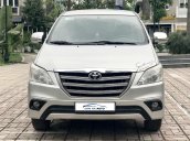 Bán ô tô Toyota Innova 2.0 E 2014, màu bạc, số sàn, biển Hà Nội