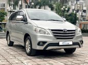 Bán ô tô Toyota Innova 2.0 E 2014, màu bạc, số sàn, biển Hà Nội