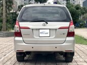 Bán ô tô Toyota Innova 2.0 E 2014, màu bạc, số sàn, biển Hà Nội