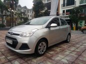 Cần bán Hyundai Grand i10 đời 2015, màu bạc, xe nhập, giá 320tr