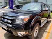 Bán ô tô Ford Ranger XLT sản xuất 2010, màu đen, nhập khẩu, 368tr