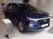 Bán ô tô Hyundai Santa Fe sản xuất 2019, màu xanh lam