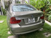 Bán BMW 320i màu vàng cát, số tự động, nhập 2007 lăn bánh 2008, biển Thủ Đô 1 đời chủ