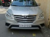 Cần bán lại xe Toyota Innova G đời 2014, màu bạc