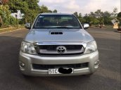 Bán xe Toyota Hilux 3.0MT sản xuất 2009, màu bạc, nhập khẩu, máy êm, mạnh mẽ chưa bung