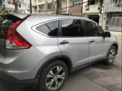 Cần bán lại xe Honda CR V năm sản xuất 2014, màu bạc chính chủ