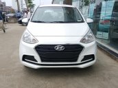 Bán Hyundai Grand I10 sedan Base trắng giao ngay, lấy xe chỉ với 120tr, hỗ trợ đăng ký Grab! LH: 0977 139 312