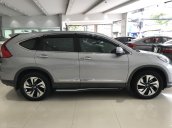 Cần bán Honda CR V 2.4 TG năm 2016, màu bạc