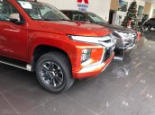 Bán Mitsubishi Triton 4x2 AT đời 2019, màu cam, nhập khẩu, hỗ trợ trả góp 80%, tại Quảng Trị