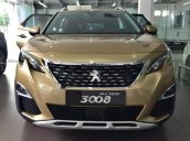 Bán Peugeot 3008 1.6AT đời 2019, màu vàng