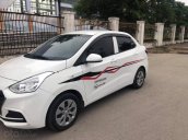 Bán xe Hyundai Grand i10 Sedan 1.2, số sàn, mâm sắt, sản xuất 2018 màu trắng tinh