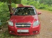 Cần bán gấp Chevrolet Aveo MT đời 2013, màu đỏ số sàn, máy khỏe