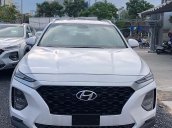 Bán xe Hyundai Santa Fe sản xuất 2019, màu trắng
