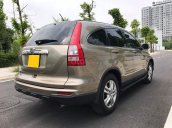 Cần bán xe Honda CRV 2010 AT bản 2.4, full màu vàng cát