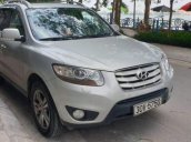 Bán Hyundai Santa Fe SLX 2010, màu bạc, nhập khẩu  