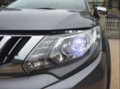 Bán xe Mitsubishi Triton 4x2 AT năm sản xuất 2016, màu xám, nhập khẩu Thái Lan