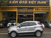 Bán Ford EcoSport 1.5AT bản Titanium đời 2016, màu bạc, giá 525tr