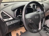 Bán Hyundai Santa Fe 2.4AT, 4WD Full xăng, màu đen, đời 2015, biển SG